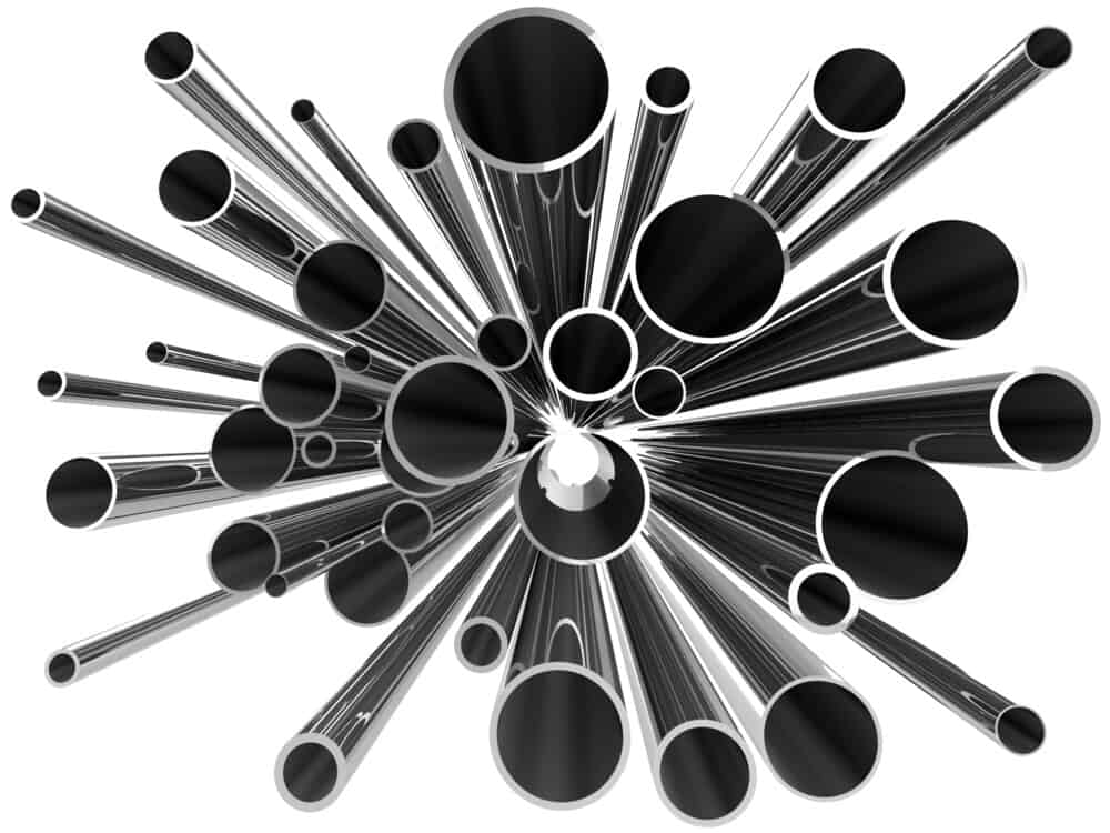 Expanded metal tube on sale